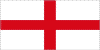 Static image flag of England "St Georges Cross" 