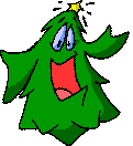Animated singing, dancing Christmas tree