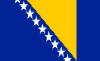 Flag 0f Bosnia and Herzegovina Static Image