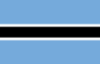 Flag 0f Botswana Static Image