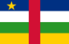 Flag 0f The Central African Republic Static Image