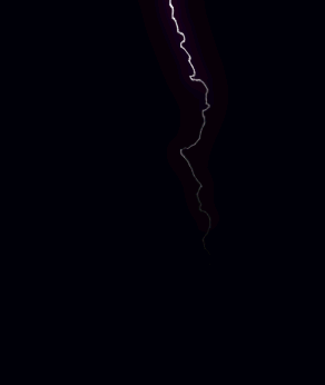 Flashing lightning animations and electrical storm video captures