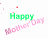 Moving picture Happy Mothers day with confetti animated gif