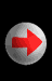 Moving animated picture of bouncing red right arrow ball animated gif