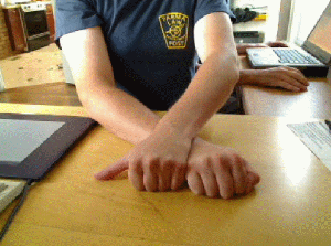 Moving picture fingers gif animation