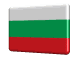 Rotating Bulgaria flag button spinning animation