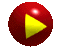 Red spinning ball with yellow animated right arrow
