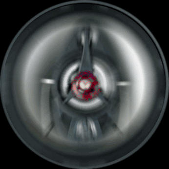 Very heavy duty bass speaker animation