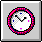 Animated wall clock icon