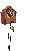 Coo coo clock with bird