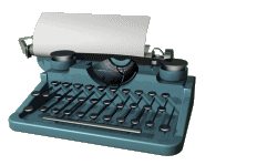 Image result for vintage little animated typewriter gifs