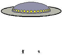 Flying Saucer uncloaks, uses tractor beam for a quick extraction and makes another successful abduction