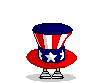 4th of July top hat animation