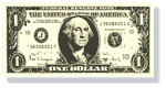 Moving picture George Washington looking at you gif animation