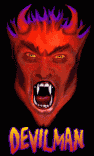 Devilman", Red devilish guy with long fangs and little horns on his head